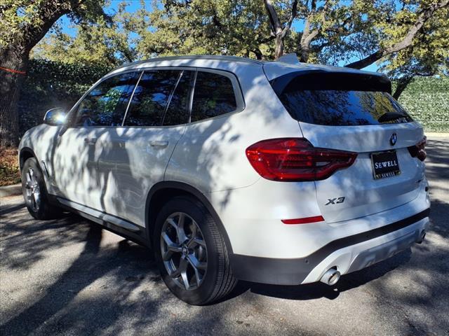 used 2020 BMW X3 car, priced at $25,998