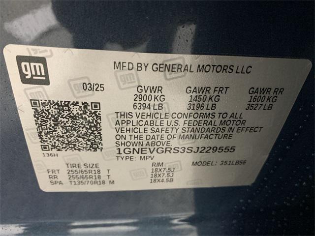 new 2025 Chevrolet Traverse car, priced at $42,112