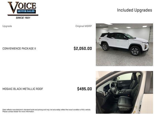 new 2026 Chevrolet Equinox car, priced at $31,944