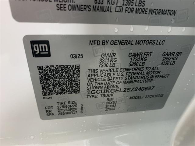 new 2025 Chevrolet Silverado 1500 car, priced at $62,730