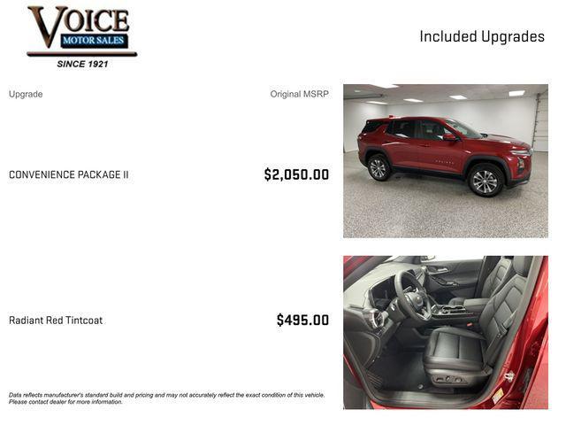new 2026 Chevrolet Equinox car, priced at $32,435