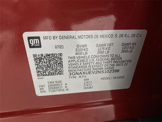 used 2022 Chevrolet Equinox car, priced at $20,600