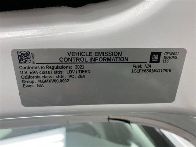 used 2021 Chevrolet Bolt EV car, priced at $12,479