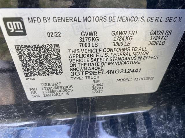 used 2022 GMC Sierra 1500 car, priced at $37,900