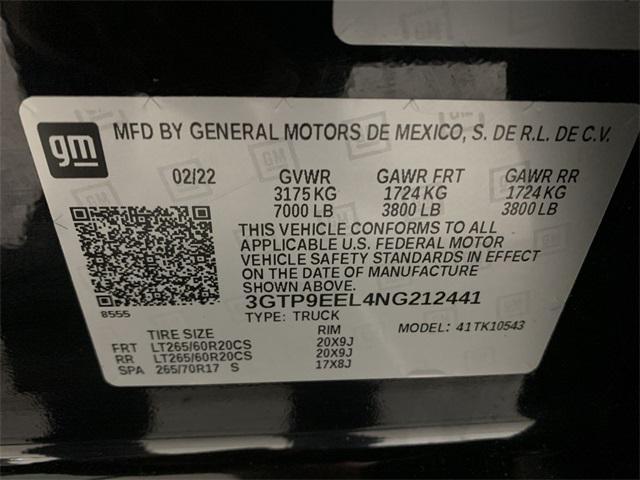 used 2022 GMC Sierra 1500 car, priced at $36,900