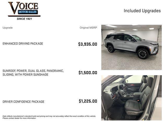 new 2026 Chevrolet Traverse car, priced at $52,798