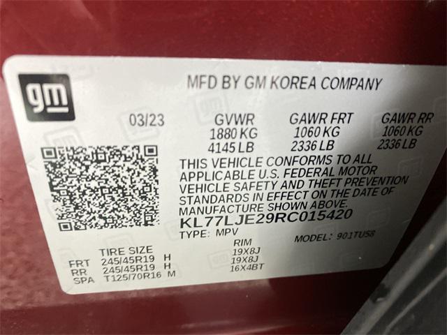 used 2024 Chevrolet Trax car, priced at $22,400