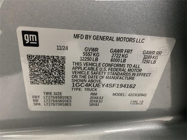 new 2025 Chevrolet Silverado 3500 car, priced at $74,546