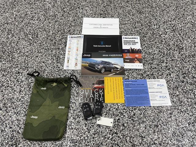 used 2022 Jeep Cherokee car, priced at $27,700