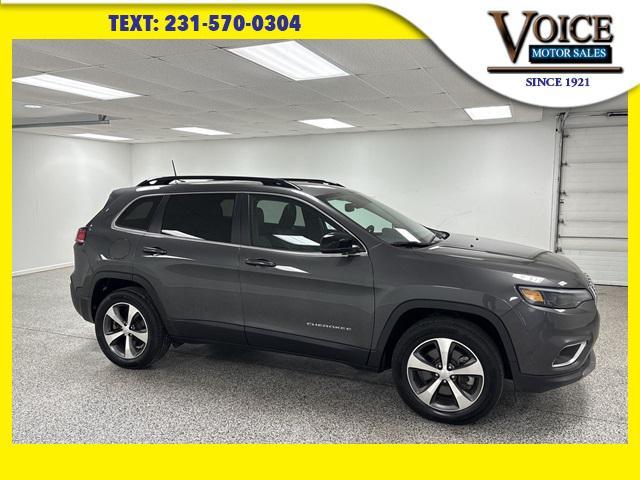 used 2022 Jeep Cherokee car, priced at $27,700