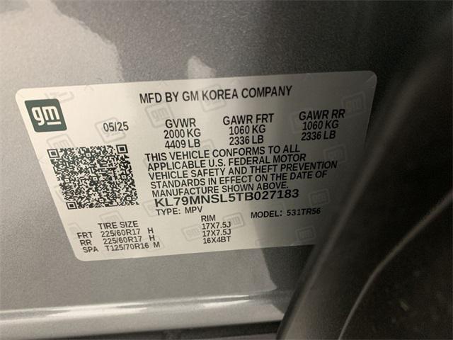new 2026 Chevrolet TrailBlazer car, priced at $25,779