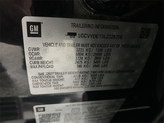 used 2020 Chevrolet Silverado 1500 car, priced at $24,900