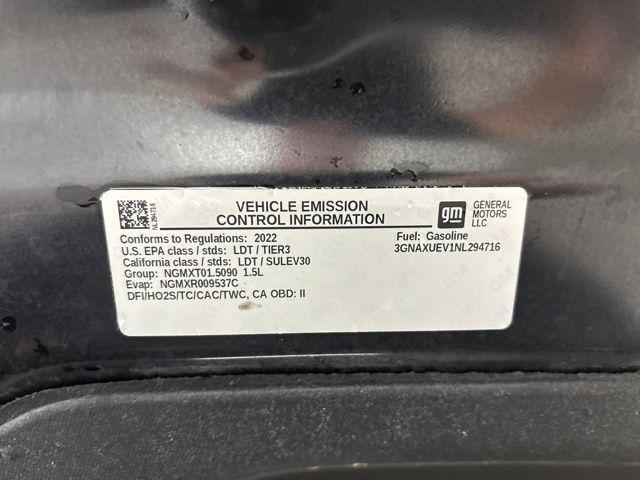 used 2022 Chevrolet Equinox car, priced at $18,700