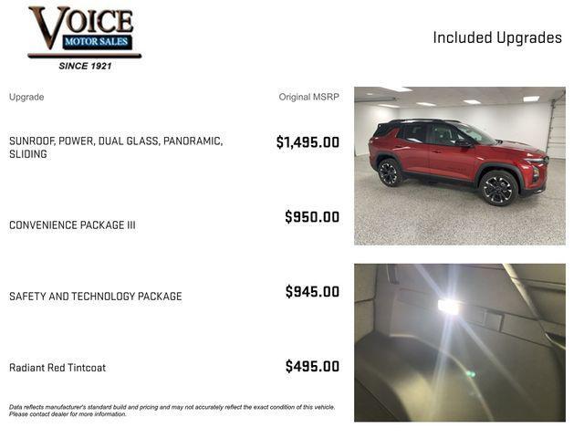 new 2026 Chevrolet Equinox car, priced at $38,093