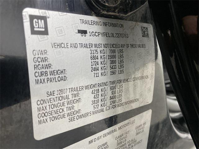 used 2020 Chevrolet Silverado 1500 car, priced at $33,700