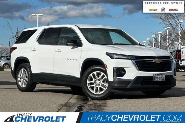 used 2022 Chevrolet Traverse car, priced at $23,987