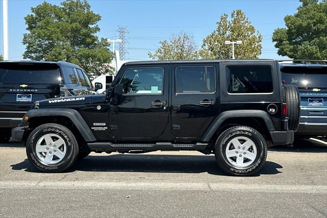 used 2015 Jeep Wrangler Unlimited car, priced at $22,999