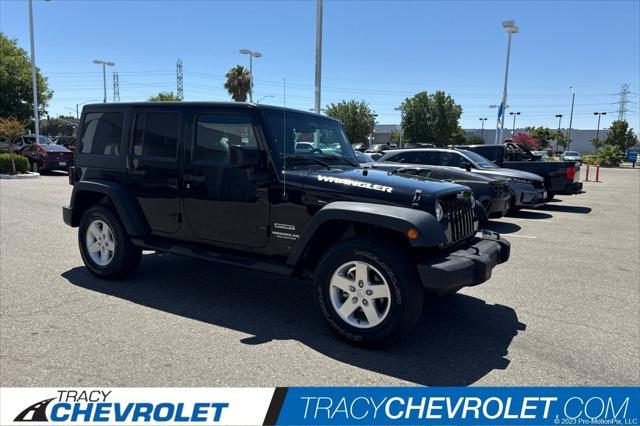 used 2015 Jeep Wrangler Unlimited car, priced at $22,999