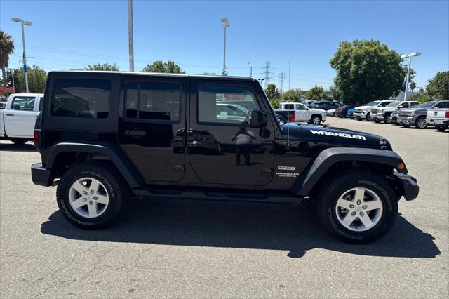 used 2015 Jeep Wrangler Unlimited car, priced at $22,999