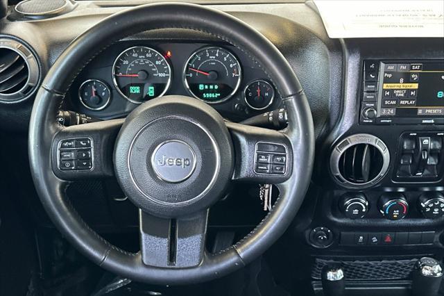 used 2015 Jeep Wrangler Unlimited car, priced at $22,999