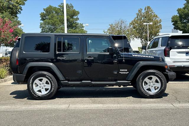 used 2015 Jeep Wrangler Unlimited car, priced at $22,999