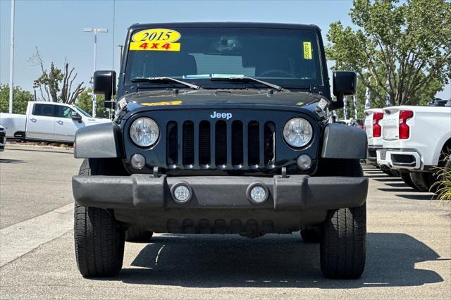 used 2015 Jeep Wrangler Unlimited car, priced at $22,999