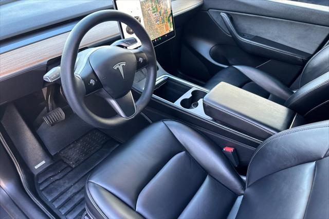 used 2021 Tesla Model Y car, priced at $29,599