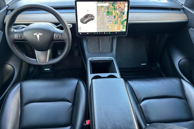 used 2021 Tesla Model Y car, priced at $29,599