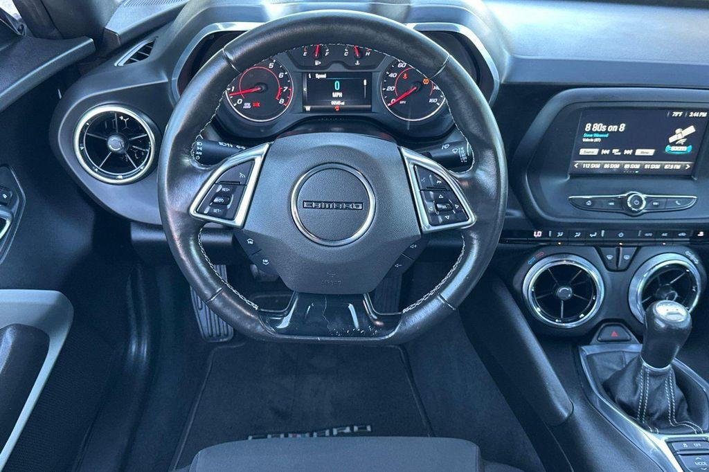 used 2018 Chevrolet Camaro car, priced at $17,588