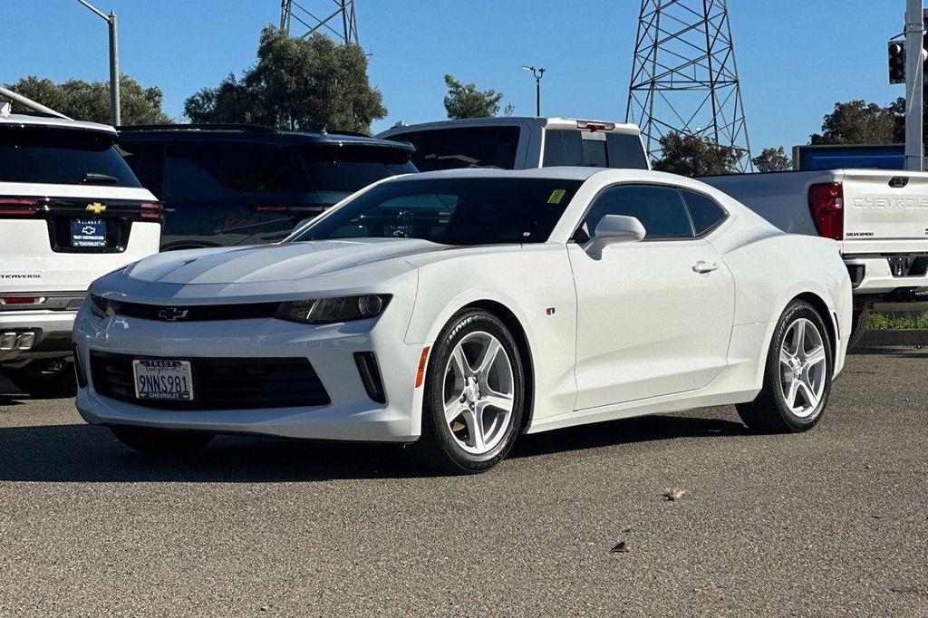 used 2018 Chevrolet Camaro car, priced at $17,588