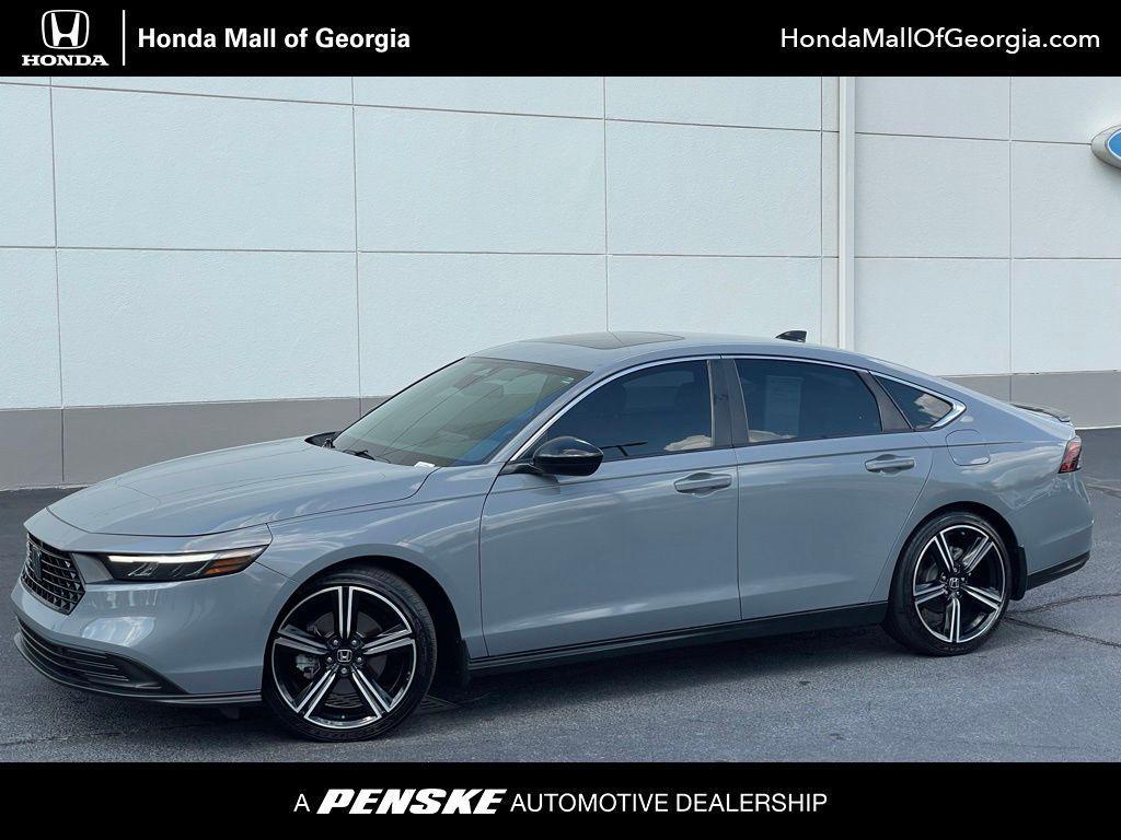 used 2023 Honda Accord Hybrid car, priced at $27,880