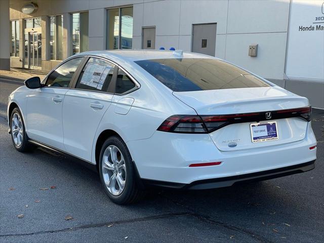 new 2025 Honda Accord car, priced at $29,845