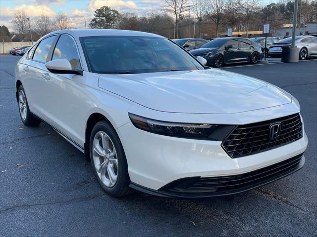 new 2025 Honda Accord car, priced at $29,845