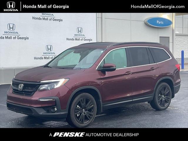 used 2022 Honda Pilot car, priced at $34,980