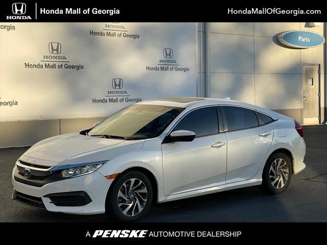 used 2018 Honda Civic car, priced at $16,980