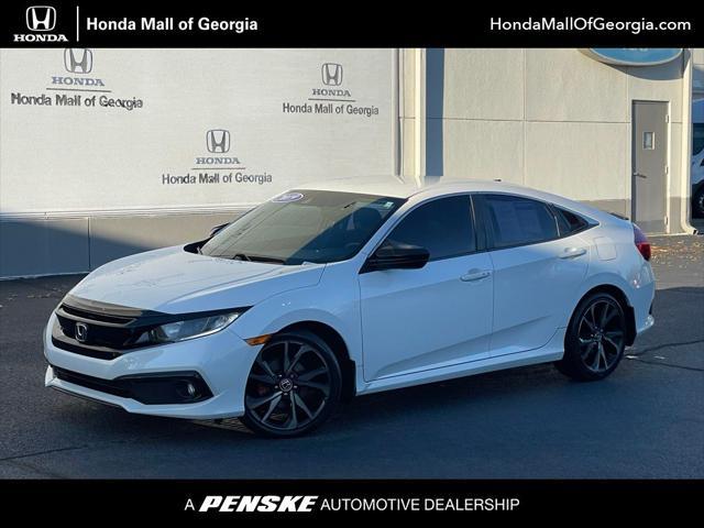 used 2019 Honda Civic car, priced at $20,580