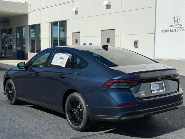 new 2025 Honda Accord car, priced at $31,655