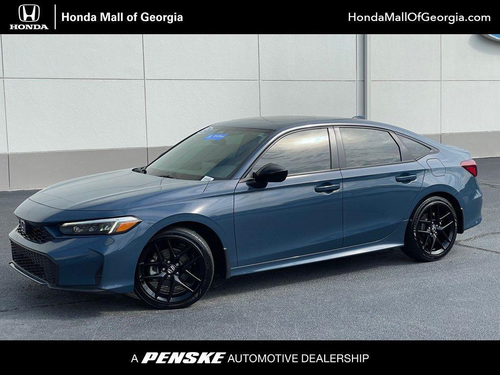 used 2025 Honda Civic Hybrid car, priced at $27,880