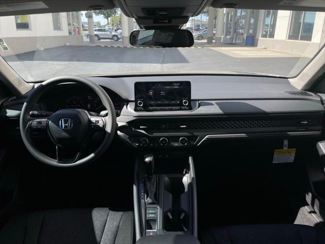 new 2025 Honda Accord car, priced at $31,710