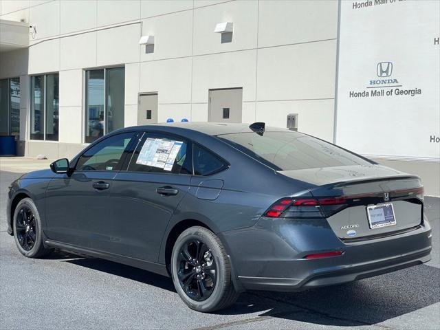 new 2025 Honda Accord car, priced at $31,710