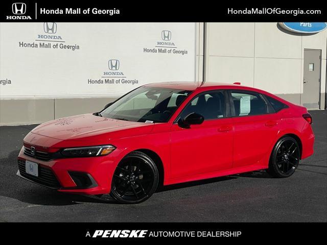 used 2022 Honda Civic car, priced at $24,980