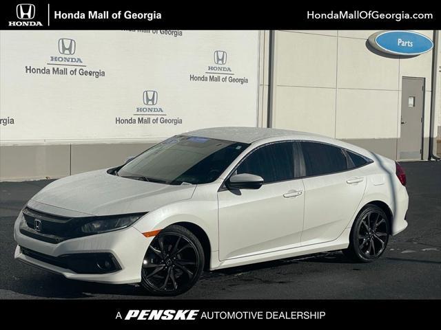 used 2020 Honda Civic car, priced at $18,980