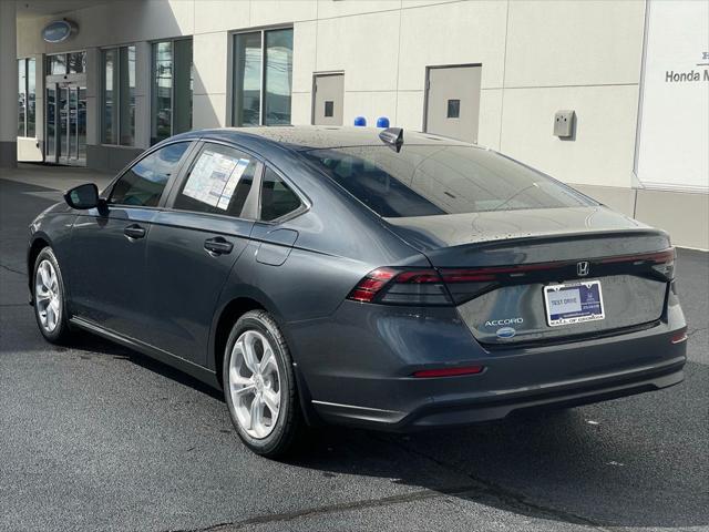 new 2025 Honda Accord car, priced at $29,445