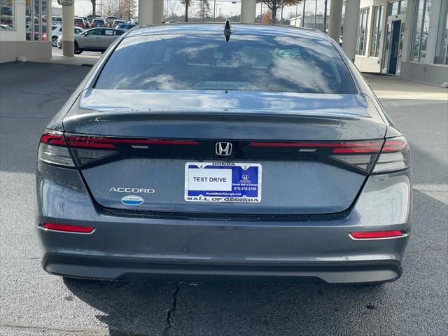 new 2025 Honda Accord car, priced at $29,445