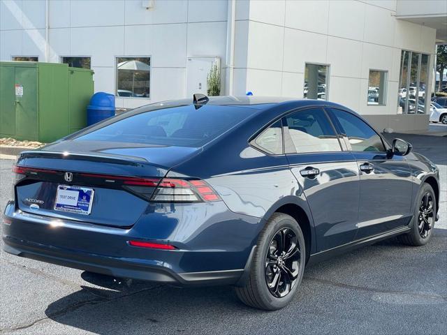 new 2025 Honda Accord car, priced at $31,655