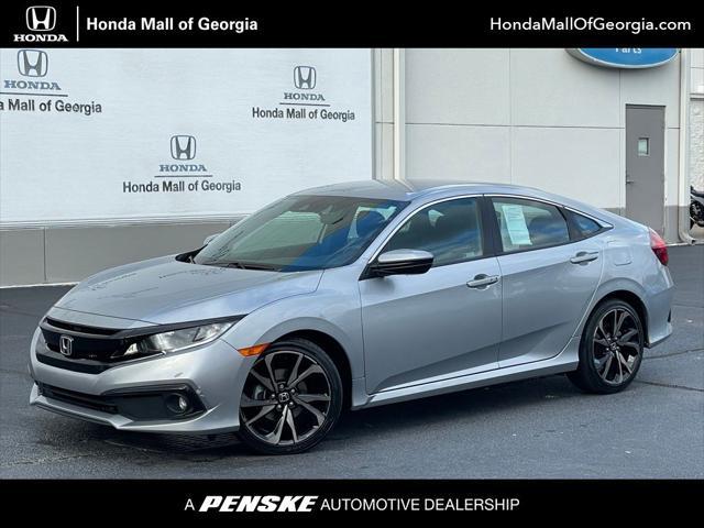 used 2020 Honda Civic car, priced at $17,980