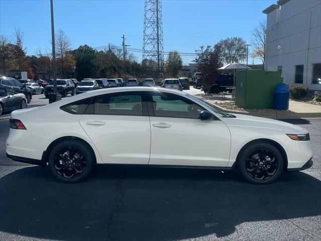 new 2025 Honda Accord car, priced at $32,110