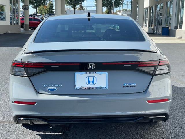 new 2025 Honda Accord Hybrid car, priced at $36,925