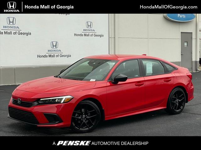 used 2022 Honda Civic car, priced at $23,680