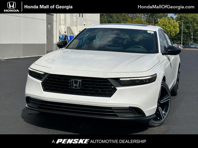 new 2024 Honda Accord Hybrid car, priced at $33,095